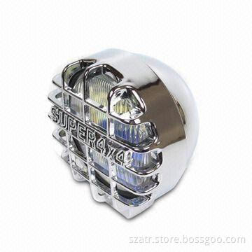 Fog Lamp, Made of Chrome-plated Metal, with 55W Power and 12V Voltage